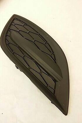 104-unk Mazda 2012 Cx9 Right Rh Passenger Fog Lamp Insert Grille Black Plastic Oem Lkq