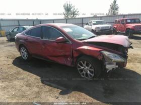 128-50288r Mazda Passenger Side View Mirror Power Heated Fits 09-10 6
