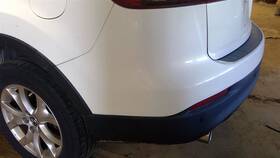 190-59192a Mazda Rear Bumper With Park Assist Fits 13-15 Cx-9 926822