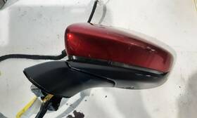 Bckb69181e Mazda 2019-2021 3 Driver Left Side View Mirror Heated Memory Turn Signal Red