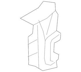 Ghp9-70-651a Mazda Genuine Reinforced Panel