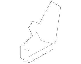 Kbyw-70-21x Mazda Genuine Upper Plate