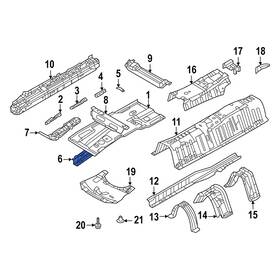 Va4054660 Mazda Oe Front Left Floor Side Rail