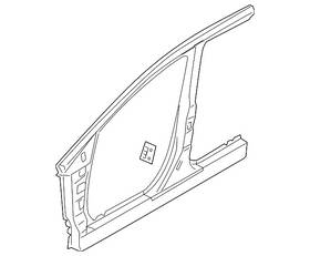 Mazda Tdy1-70-2c0e Genuine Uniside Panel Qty 1