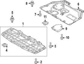Va80-56-071 Mazda Genuine Access Cover