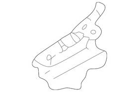 Zzda-54-287 Mazda Genuine Cowl Side Panel