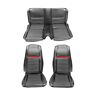 Mc69blkrf Mustangs Unlimited Front Rear Seat Upholstery Mach Shelby