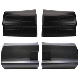 9100940-red Md3 1981-88 Monte Carlo Stock Car Racing Nose/bumper Kit Red