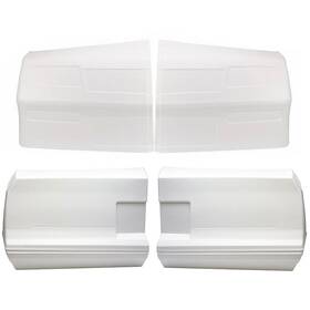 9109483 Md3 1981-88 Monte Carlo Stock Car Racing Nose/bumper Kit White