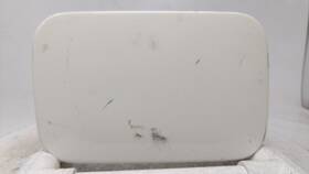 177-12u446 Mercedes 1994 S320 Fuel Tank Door Lid Gas White Dl5h2