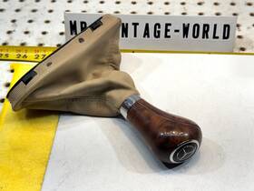 Mercedes-benz 06-08 204 1 W219 Cls Console Automatic Shifter Brown Burred Wood Knob