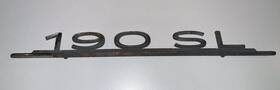 121-817-02-15 Mercedes-benz 190sl W121 Trunk Badge Emblem Original Oem 1218170215