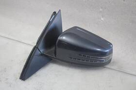 128-64206l Mercedes-benz 2015 C250 W204 Left Driver Side View Door Mirror Gray 755u