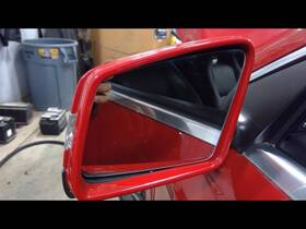 128-65053l Mercedes-benz Driver Side View Mirror 117 Type Power Fits 14-16 Cla-class 1926712