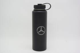 146060200 Mercedes-benz 40oz. Thermal Wide Mouth Stainless Steel Water Bottle - Black
