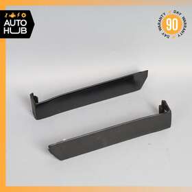 1706901662 Mercedes-benz 98-99 R170 Slk230 Rear Fender Molding Trim Set Of 2 Black Oem