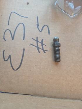 A1800500574 Mercedes-benz 1800500574 Oem Threaded Rocker Arm Ball Pin M127 Stud 220s