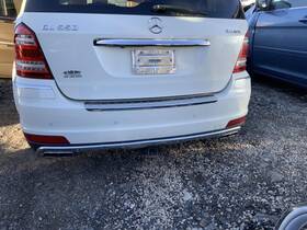 190-50198k Mercedes-benz Local Pickup Rear Bumper 164 Type Gl550 With Park Assist Fits 10-12 G
