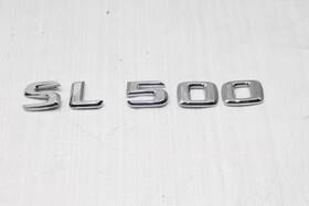 199.mb1z05 Mercedes-benz 2005 Sl500 R230 Roadster #235 Trunk Emblem Badge Logo