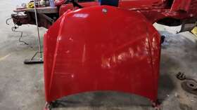 204-880-10-57-64 Mercedes-benz 2008 2009 2010 2011 C300 Hood Panel Red Pn