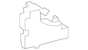 205-727-06-16 Mercedes-benz Genuine Front Reinforced