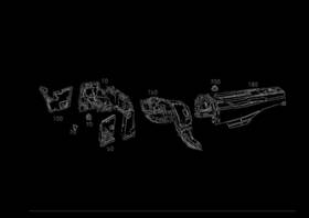 212-682-27-00 Mercedes-benz Genuine Dampening Engine Cmprt