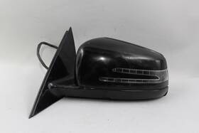 2128101164 Mercedes-benz Left Driver Side Black Door Mirror 221 Type Power 10-13 S550 Oem #31043