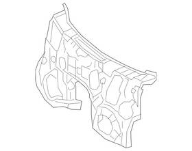 Mercedes-benz 232-620-88-00 Genuine Mercedes-benz Engine Compartment Insulation