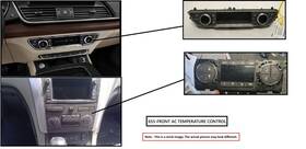 655-52675b Mercedes-benz 2010-2013 Gl450 Front Temp Control