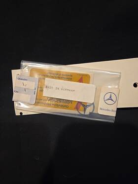 A1235849321 Mercedes-benz 2 Genuine Oem Sticker X