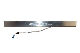 A2126801835 Mercedes-benz 2012 W218 Cls63s Amg Right Scuff Sill Plate Trim Illuminated