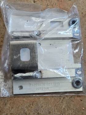 A2236201001 Mercedes-benz New S W223 Front Bumper Impact Bar Brace Left Oem