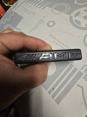 A4638173300 Mercedes-benz New Mb G W463 Front Bumper Radiator Grille Amg Emblem Badge Genuine