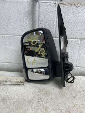 128-13332l Mercedes-benz Truck 2020 Sprintv25 Driver Side View Mirror Black Manual Fold