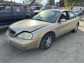 128-00608bl Mercury Driver Side View Mirror Power With Heat Fixed Fits 00-05 Sable 1199386