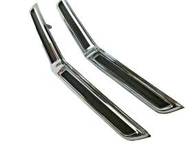 C6gy-16189-c Mercury Nos 1966 Comet 202 And Voyager S/w Left Fender Side Ornaments