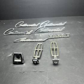 C9vb-5325622-a Mercury Continental Mark V Emblem Set