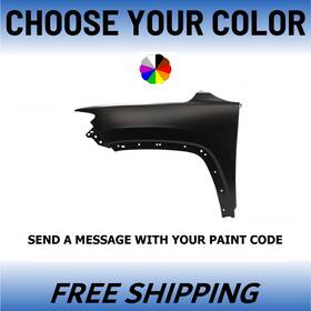 Ch1240288 Micro Rim New Painted Driver Side Front Fender For 2017-2025 Jeep Compass