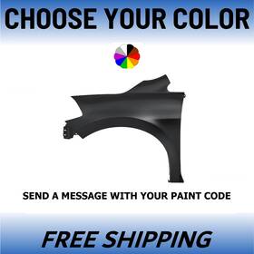 Ni1240187 Micro Rim New Painted Driver Side Front Fender For 2007-2011 Nissan Versa