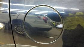 177.co1e15 Mini Fuel Filler Door Flap For 2015 Countryman Blu Paint Code- B13