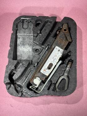 71106778555 Mini 244559 Oem Cooper R56 07-13 Emergency Trunk Foam Tool Kit Jack Hook Incomplete