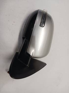 128-13074ar Mitsubishi Passenger Side View Mirror With Turn Signal Painted Fits 16-20 Outlander