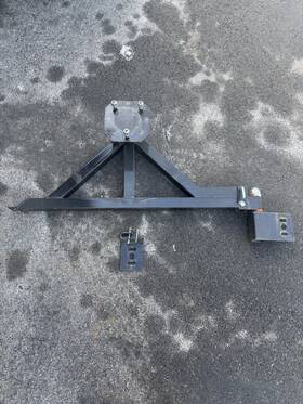 Mod-et-613 Black Spare Tire Carrier For 2003-2009 Hummer H2 Rack With Drop-down Option Rear