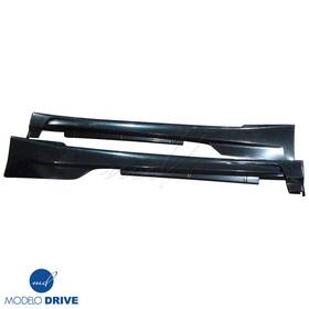 110426 Modelodrive Modelodrivepart Frp Muge Side Skirts Zf1 For Cr-z Honda 11-16 110
