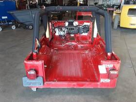 150-03210 Mopar Jeep Tj Wrangler Oem Rear Body Tub Clip Flame Red Pr4 2003-2006 141645