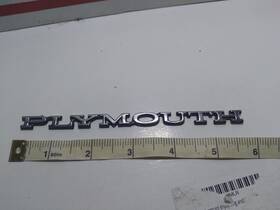 28591 Mopar Plymouth Emblem Badge 5 1/2 Inch