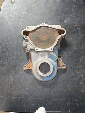 2951698 Mopar 1978 Small Block Timing Water Pump Housing Cover Pn Date Code 78