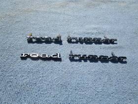 3676b2 Mopar 1969 Plymouth Road Runner Inch Emblems Set