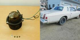 79ct1-7f5 Mopar 3846811 Heater Blower Motor Fan / Cage Assmembly 1979-1980-1981 B-body