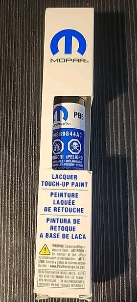 4889844ab Mopar Jeep Dodge Chrysler Pb5 Electric Blue Pearl Touch Up Paint Pen And Brush Oem